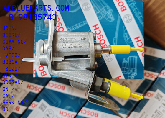 8-98185743 OEM BOSCH DEF DOSING UNIT / UREA NOZZLE / DOSING MODULE 898185743 Adblue Injector Buseuseuse de dosage pour John Deere Cummins DAF IVECO BOBCAT ISUZU HINO DOOSAN CNH CAT PERKINS UD