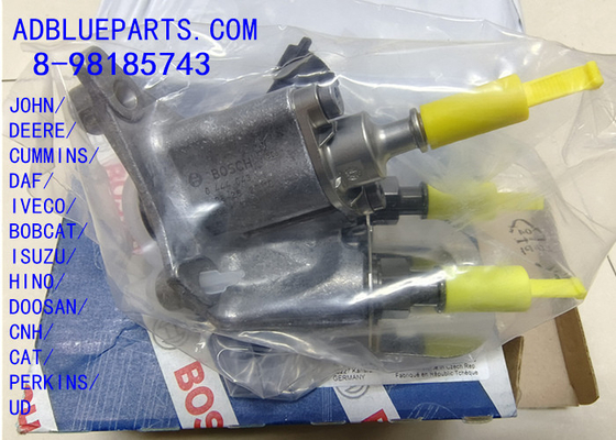8-98185743 OEM BOSCH DEF DOSING UNIT / UREA NOZZLE / DOSING MODULE 898185743 Adblue Injector Buseuseuse de dosage pour John Deere Cummins DAF IVECO BOBCAT ISUZU HINO DOOSAN CNH CAT PERKINS UD